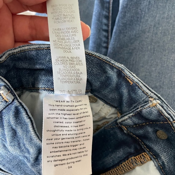 Good American Good Legs Blue Skinny Jeans Sleek Style - Picture 10 of 11